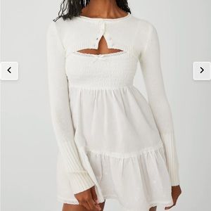 Frankies Bikinis Nina Cloud Knit Shrug Top size small